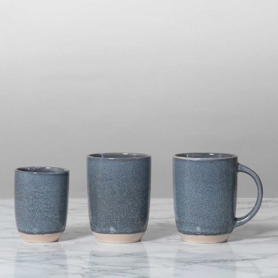 Online paper tea Tumbler Small Dark Grey Blue