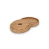 Wholesale paper tea Oak Coaster 2Er Set