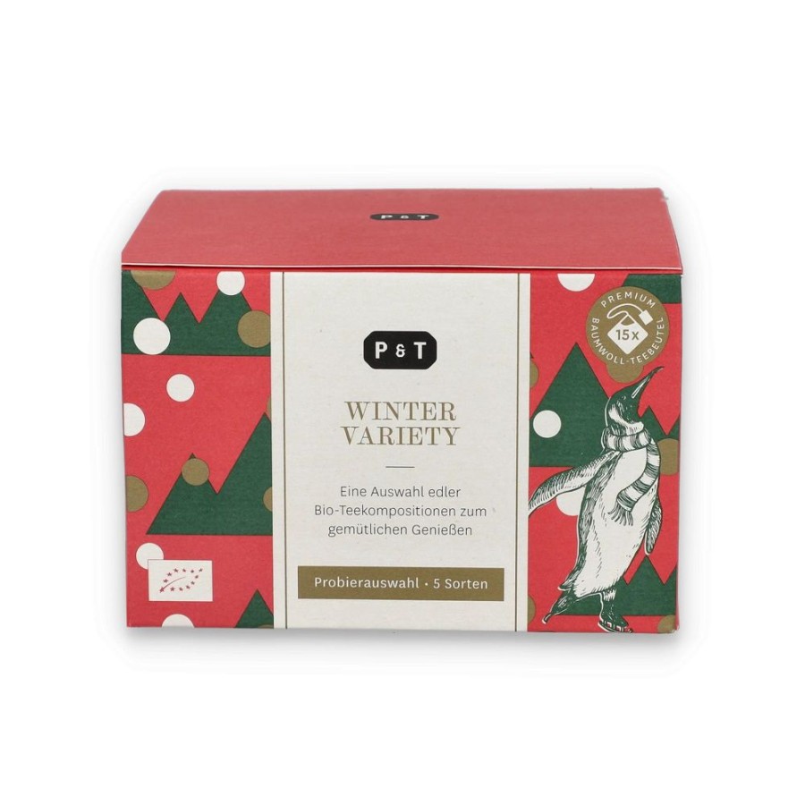 New paper tea Winter Variety Teebeutel Box