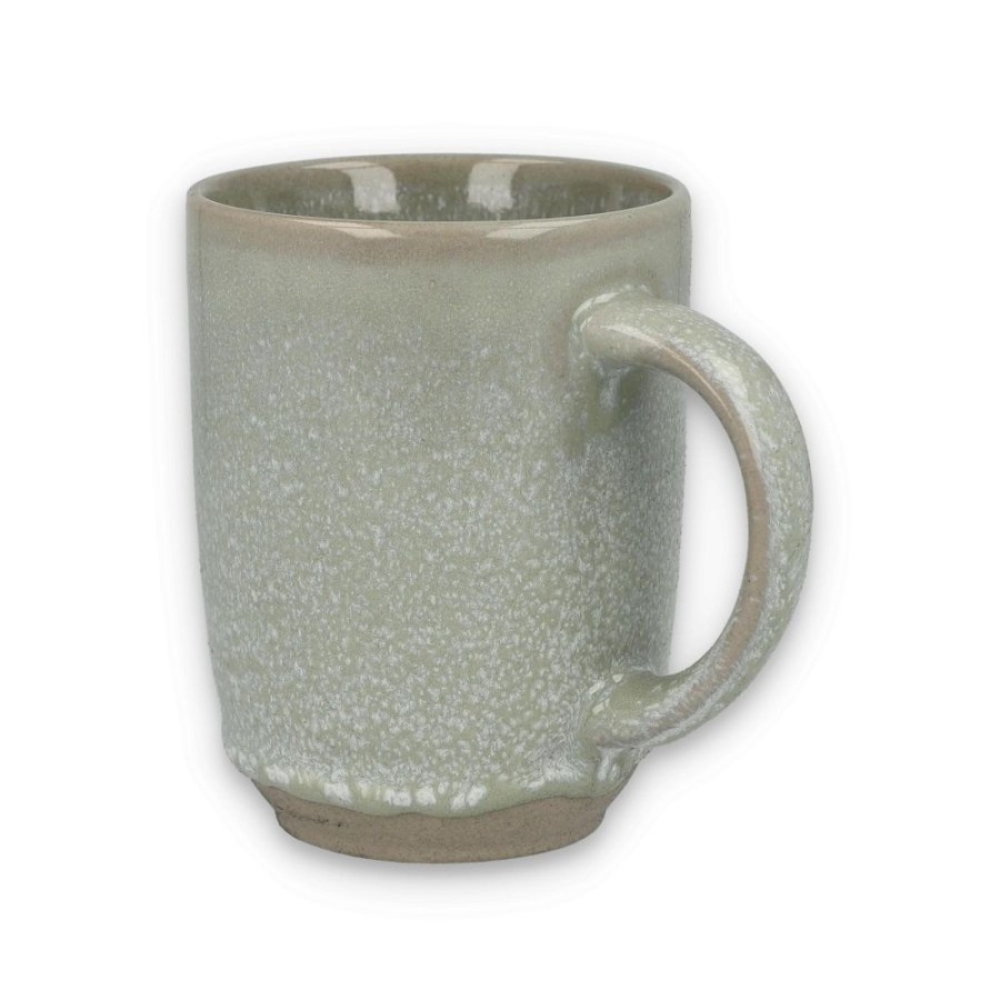 New paper tea Mug Light Grey Green